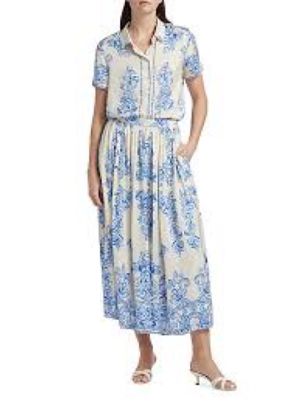 Nwt- Johnny Was Kenzie Midi Skirt Size Small